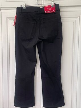 NWT SPANX SPANXshape EveryWear Kick Flare Jeans denim black size M petite
